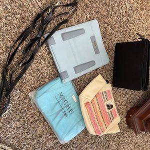 Miche Purses. And accessories. Bases are gently used